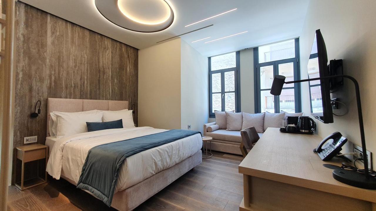 Hellenic Vibes Smart Hotel Aten Exteriör bild Deluxe room
