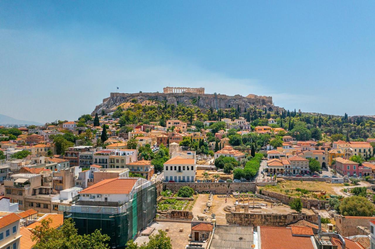 Hellenic Vibes Smart Hotel Aten Exteriör bild The Acropolis of Athens