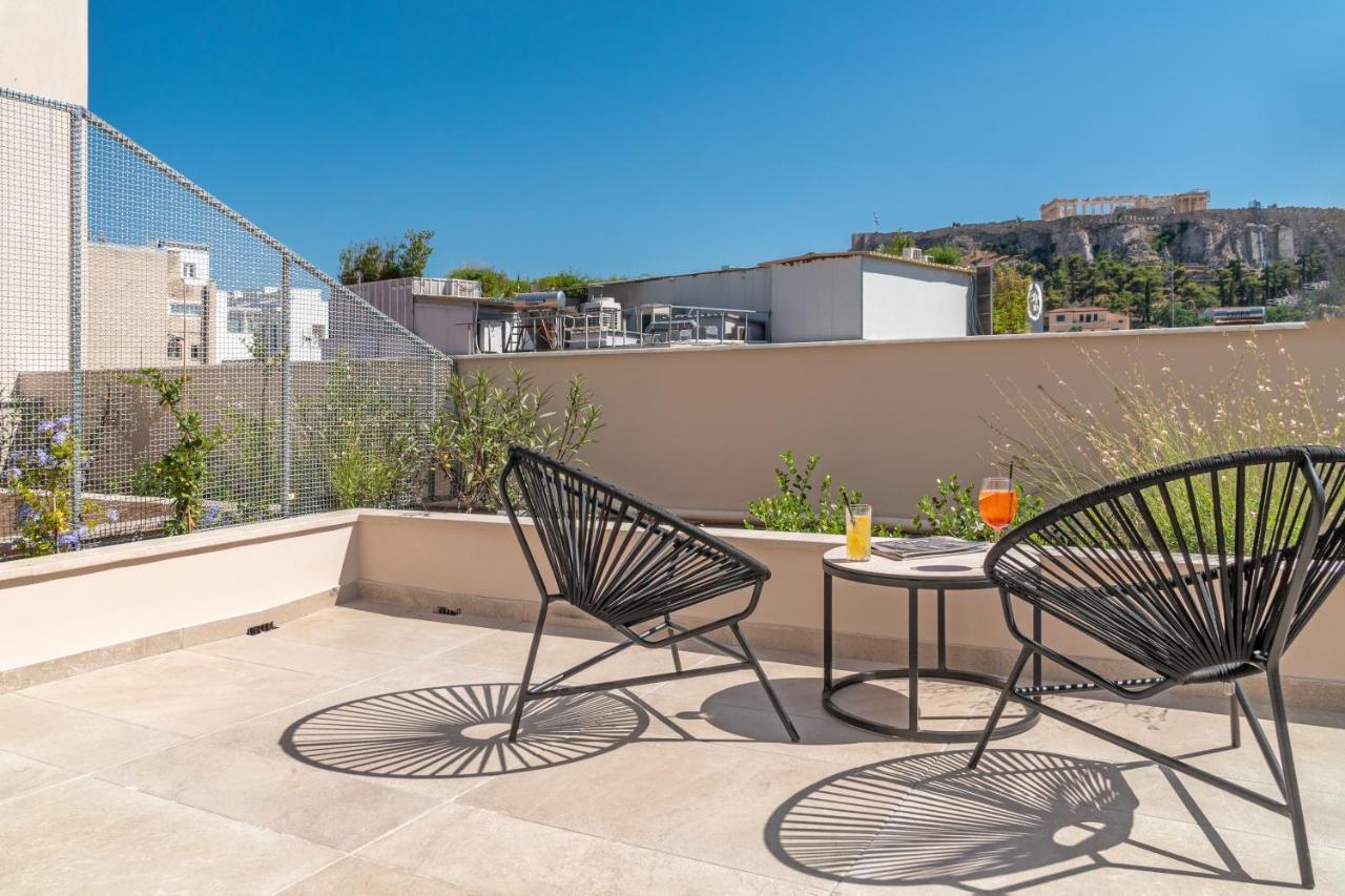 Hellenic Vibes Smart Hotel Aten Exteriör bild Condesa Hotel