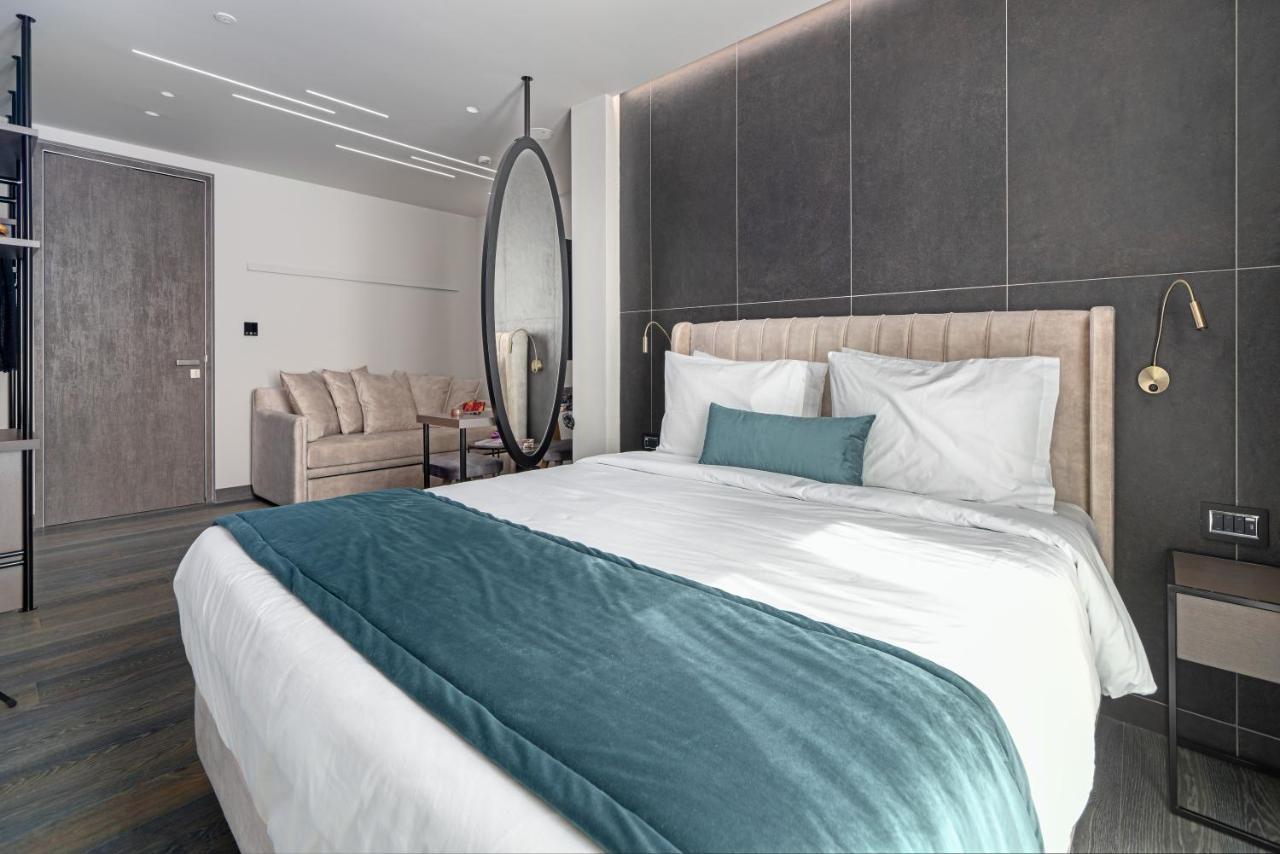 Hellenic Vibes Smart Hotel Aten Exteriör bild Deluxe Room