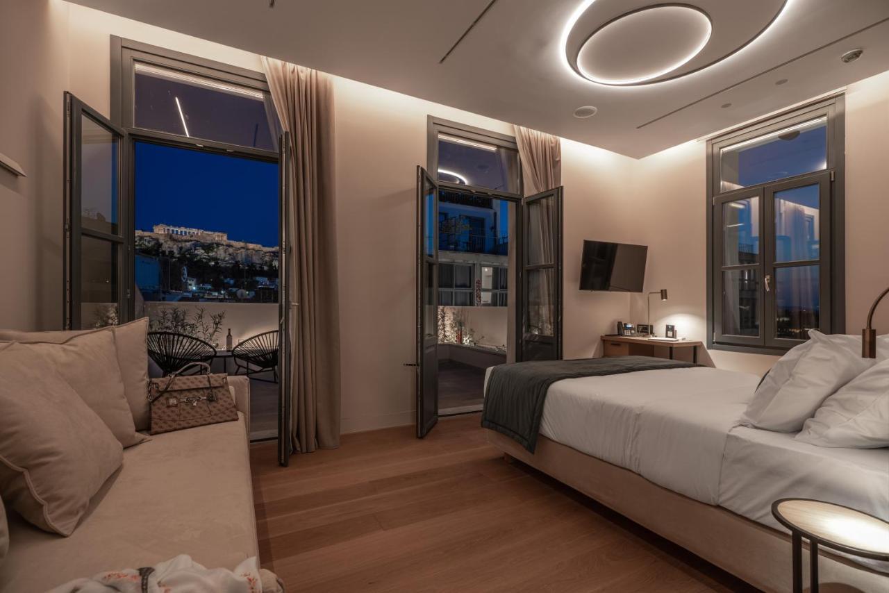 Hellenic Vibes Smart Hotel Aten Exteriör bild Suite